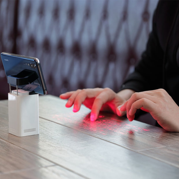 Wireless Virtual Bluetooth Laser keyboard - TheGadget spy