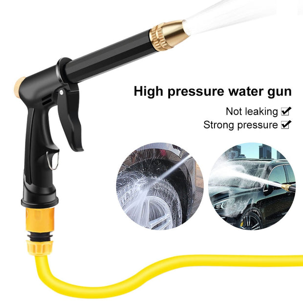 Adjustable Portable High Pressure Washer Gun - TheGadget spy