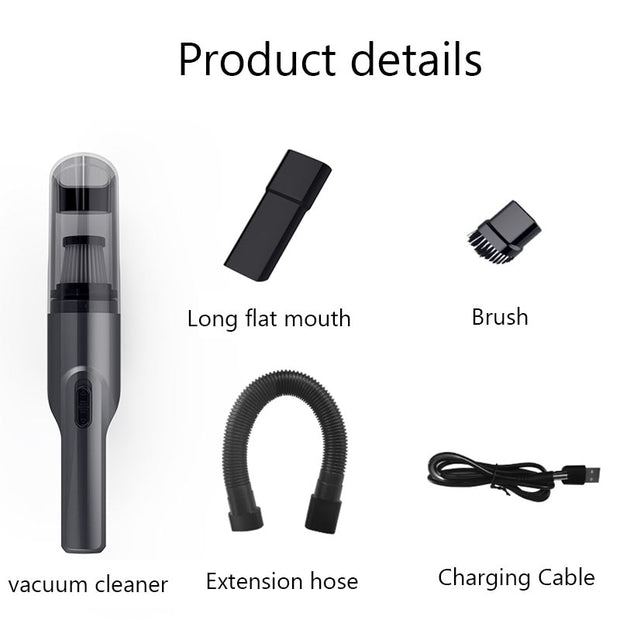 Wireless Handheld Vacuum Cleaner - TheGadget spy
